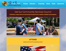 Tablet Screenshot of delsurcsc.org